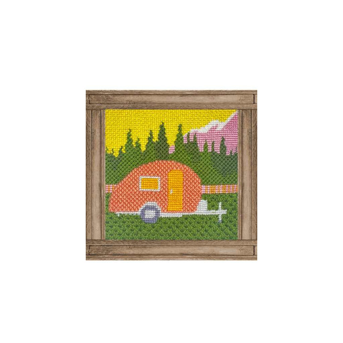 Fun Needlepoint  Stitch Guide For Caravan by Hannah Kilburg